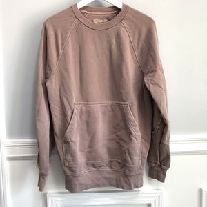 Burberry long sweatshirt XS Mauve